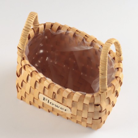 Set of wicker baskets, 26x17x15/21 cm, 21x12x12.5/18 cm, 2 pcs, sequoia-3