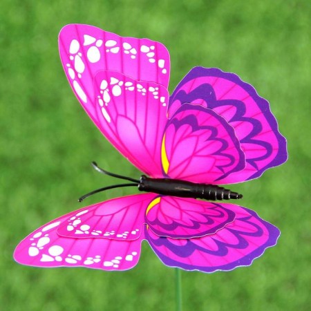 Plug "butterfly octavia" 8x10cm/25cm, mix-13