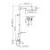 The shower system wasserkraft a188.163.155.wm Thermo, tropical shower, thermostat, white