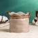Kashpo "bag" 10x9.5cm, beige
