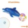 Rubber toy for the bath "Dolphin", 24 cm, with a squeak, crumb me