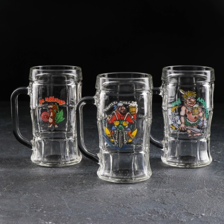 Beer mug "FREAD", 330 ml, mix-2
