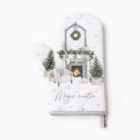 Mittens-Poskatka Magic Winter 20x28cm, Sarzha, 100% H/L, Vatin 250g/M2