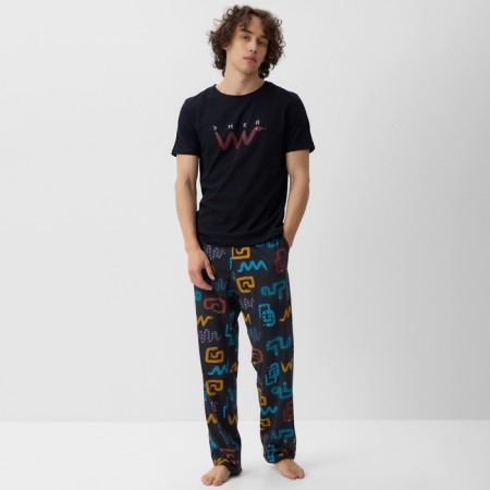 New Year. Symbol of the year. Snake. Pajama men's kaftan "snake" size 50