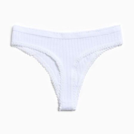 Cowards women's thongs, white color, size 46-5