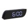 Sakura SA-8528, electronic, an alarm clock, 3HAAA, black