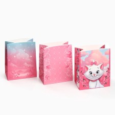 A set of craft packages with stickers, cats aristocrats, 18x22x12 cm