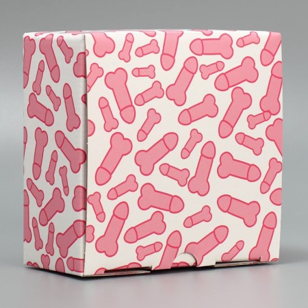 Box Gift team, packaging, Pattern, 15 x 15 x 7 cm-1