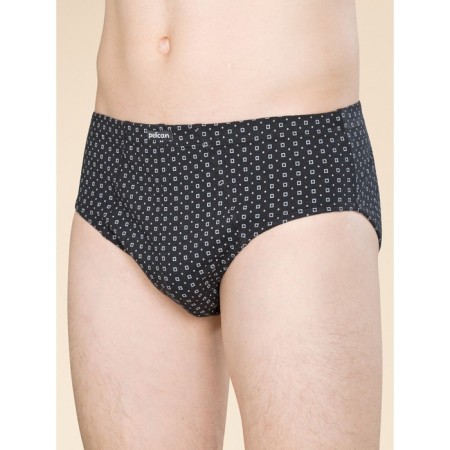 Men's panties, 3xl size, black color, gray, 2 pcs-1