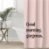 The bathroom curtain "Good Morning", 145 × 180 cm