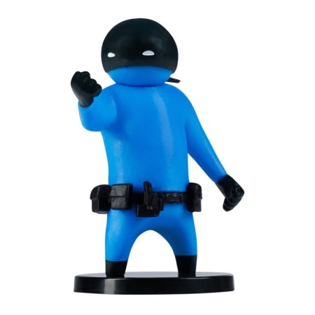 Set of Gang Beasts figures, with a green hero-rack, 5 pcs-4
