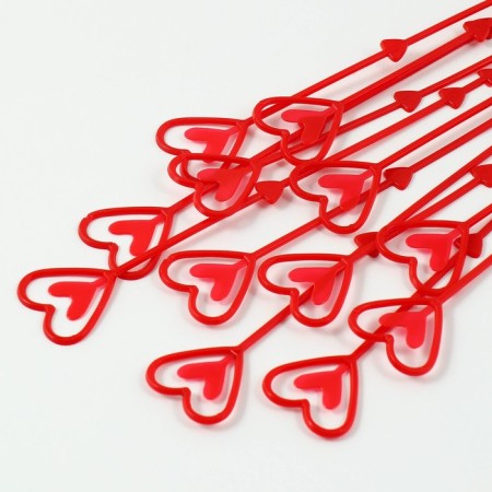 Holder for postcards in the bouquet "Red", 22cm-2