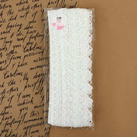 Lace Hypure, 40 mm × 9 ± 0.5 m, milk color-2