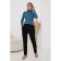 Female jumper, size l, green color 62027