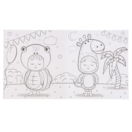 Coloring "Forest Party", + 12 stickers-4