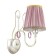 Bra Gaellori 1x40W E14, matte gold with silver patina 25x29.5 cm