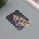 Postcard with the seeds "grow itself" "Fairytale New Year" Christmas tree 5*7cm