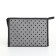 Lightning cosmetic bag, gray color