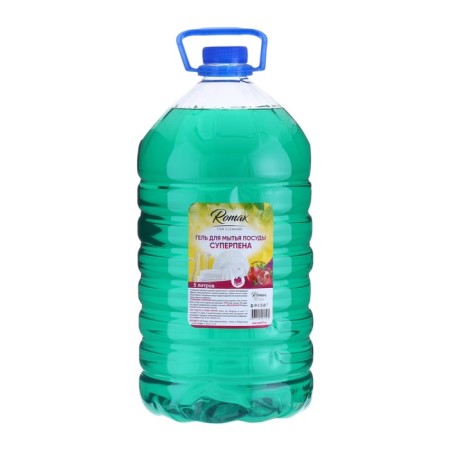 Gel concentrate for washing dishes Romax, 5 liters