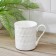 Porcelain shade mug "Estete. Gerda ", 350 ml, white color