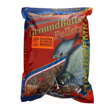 Bait Fish.ka bream vanilla, granules 4 mm, 800 g