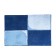 Bathroom mat QUAD Blue 60x90 cm