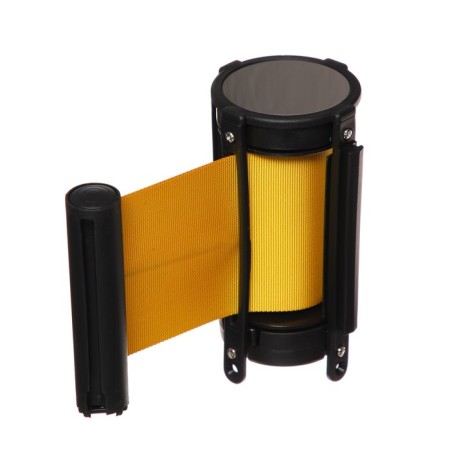 Cassette with exhaust ribbon-180cm yellow, height-13cm, width 6.6cm, tape width-80mm-1