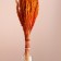 Set of dried flowers "Weinik", banch length 65 (+/- 6 cm), orange