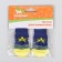 Nosks non -slip "star", s (2.5/3.5 * 6 cm), set 4 pcs