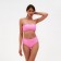 Female swimming trunks Minaku Brazilians, pink color, size 46