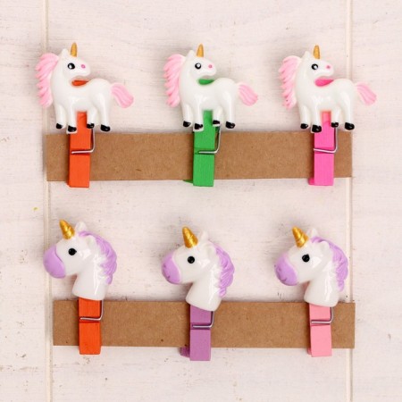 Set for photos and decor "Unicorns" 12 pcs.-1