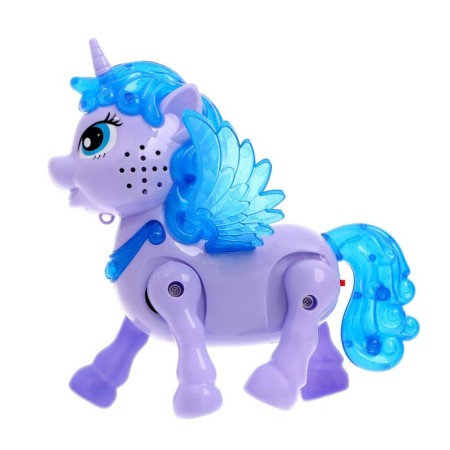 Musical toy "Favorite Unicorn" walks, sound, color mix-1