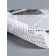 Fatty-resistant paper "newspaper", black and white, in sheets 18 x18 cm