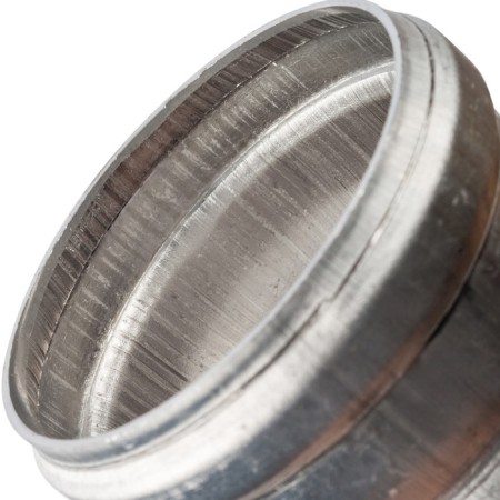The chimney element Stout SCA-6010-000002, clamp with the EPDM coupling for pipe connecting, DN60/100-2