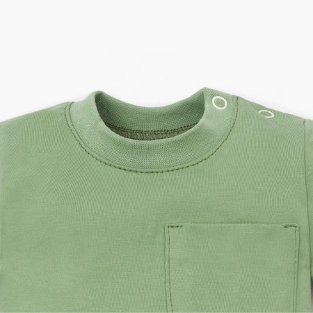 T-shirt T-shirt, I am Basic Line, height 86-92 cm, green-1