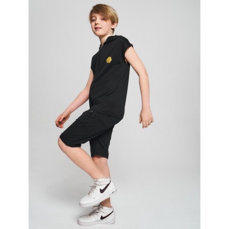 Sports suit for a boy, height 164 cm, dark blue color-4