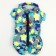 The overalls printed with the lock on the back, size 8 (DS 23 cm, og 30, Osh 22 cm), blue