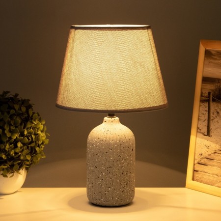 Table lamp "Beatrice" 1x40W E14 dark gray 22x22x36cm-1