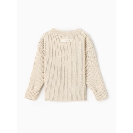 Cardigan Knitted baby I, r.74-80, beige-9