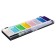 Watercolor paints, mother -of -pearl, + brush, in a plastic box, 8 colors