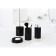 Paris glass, black