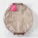 Storage basket with handles Round shares My Basket, 30 × 30 × 13, beige color