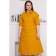 Dress shirt female Prima Linea, size 58, orange color