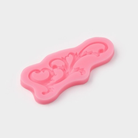 Mold Dolyana "pattern", silicone, 12 × 5.5 cm, color mix-1