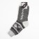 Male wool socks, gray color, size 25