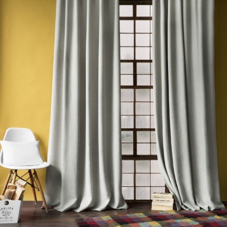 Set of curtains "Jerry", size 200 x 270 cm - 2 pcs, grab - 2 pcs cm, color gray - beige