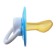 Orthodontic dummy nipple, latex, 0 months old, Mix color