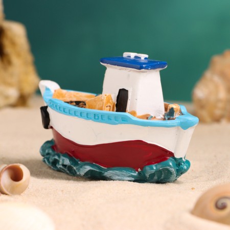 Surfacing ship "Fisherman" 10*6*6cm-2