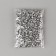 Upper metal limiter for lightning, No. 8, 1000 ± 20 pcs, silver color