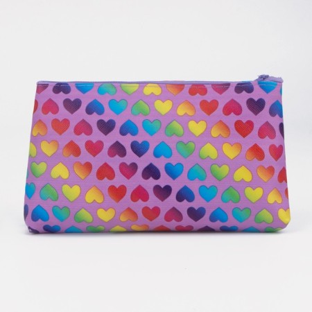 Lightning cosmetic bag, lilac color/multi -colored-1